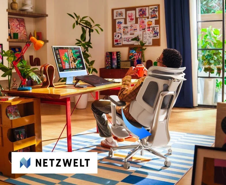 2026年最高のエルゴノミックチェア？ NetzweltがHBADA E3シリーズをレビュー——背中や首まわりの負担軽減をサポートする設計に注目