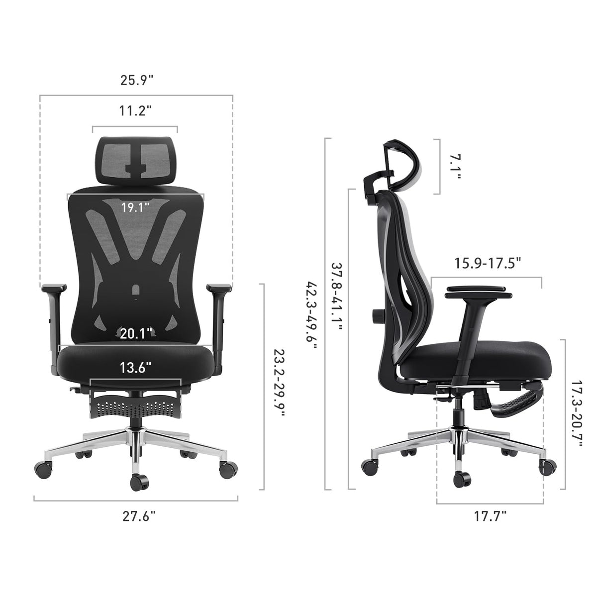 HBADA P5 人間工学チェア